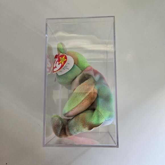 TY Beanie Baby in Display Case - Peace - Picture 4 of 4